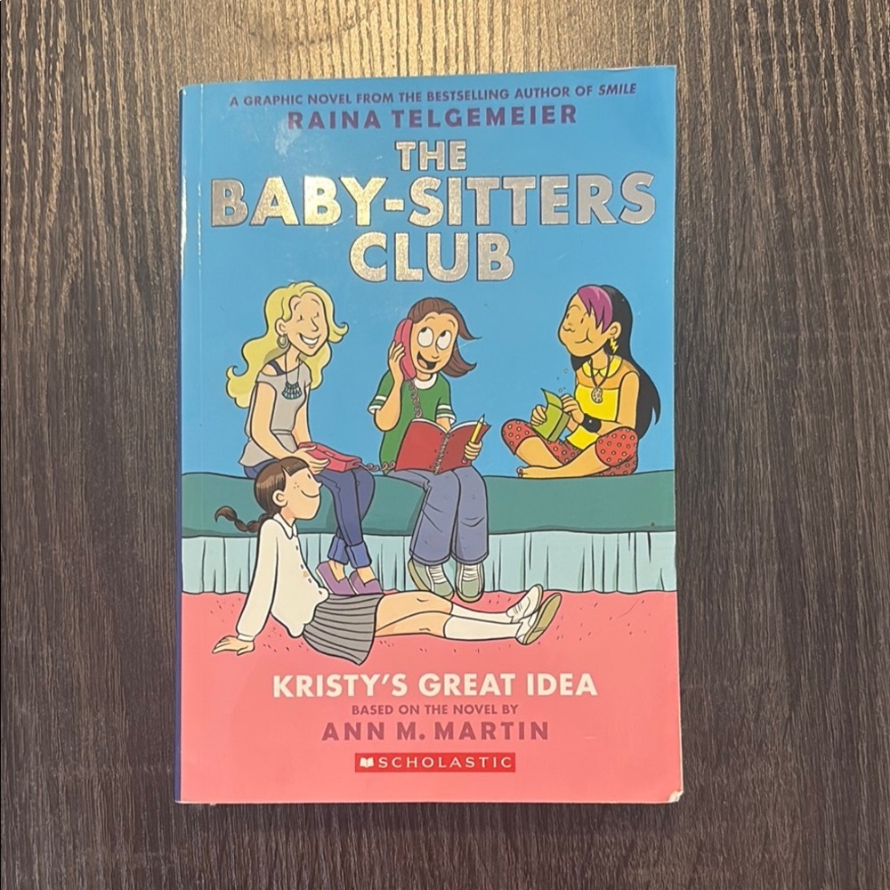 Scholastic The Baby-Sitters Club Graphic Novel - Pink and Blue Cover​